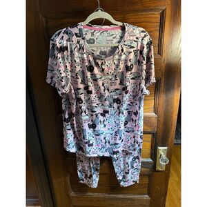 Pink Dog Pajama Set - Secret Treasures (L)